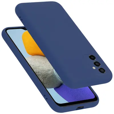 Cadorabo Case, združljiv s Samsungom v tekoči modro - zaščitni pokrov, narejen iz fleksibilnega silikona TPU