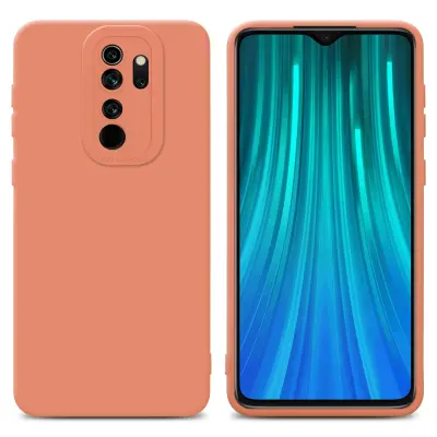 CADORABO Ohišje, združljiv s Xiaomi v tekoči svetlobo Orange - Zaščitni pokrov iz fleksibilnega silikona TPU