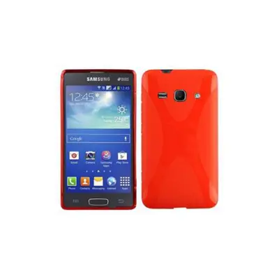 Cadorabo Case, združljiv s Samsungom v Candy Apple Red - Zaščitni pokrov iz fleksibilnega silikona TPU