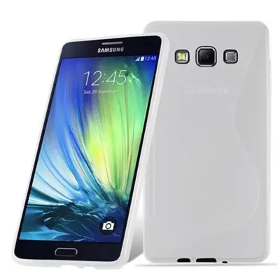 Cadorabo Case, združljiv s Samsungom v pol prozorni - zaščitni pokrov iz fleksibilnega silikona TPU
