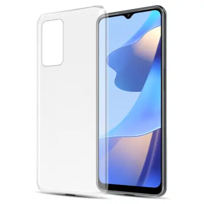 Primer Cadorabo, združljiv z OPPO v popolnoma prozornem - zaščitnem pokrovu, narejen iz fleksibilnega silikona TPU