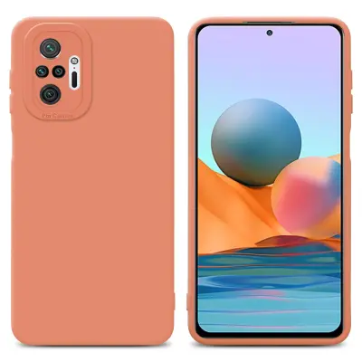 CADORABO Ohišje, združljiv s Xiaomi v tekoči svetlobo Orange - Zaščitni pokrov iz fleksibilnega silikona TPU