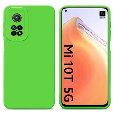 Cadorabo Case, združljiv s Xiaomi v tekočini zeleni barvi - zaščitni pokrov iz fleksibilnega silikona TPU