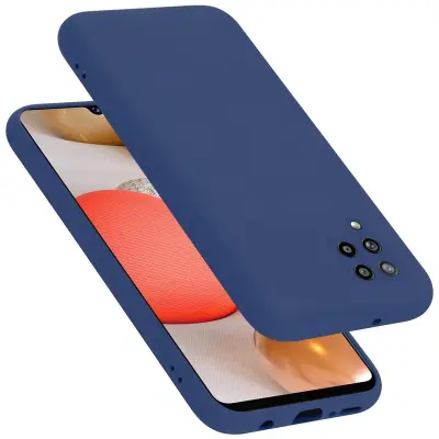 Cadorabo Case, združljiv s Samsungom v tekoči modro - zaščitni pokrov, narejen iz fleksibilnega silikona TPU