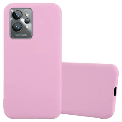 Cadorabo Case, združljiv z Realme v Candy Pink - Zaščitni pokrov iz fleksibilnega silikona TPU