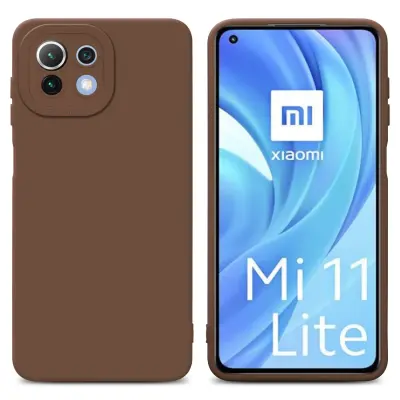 Cadorabo Case, združljiv s Xiaomi v tekočinski rjavi barvi - zaščitni pokrov iz fleksibilnega silikona TPU