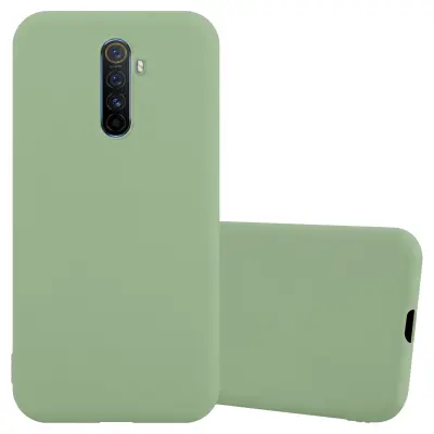 Cadorabo Case, združljiv z Realme v Candy Pastel Green - Zaščitni pokrov iz fleksibilnega silikona TPU