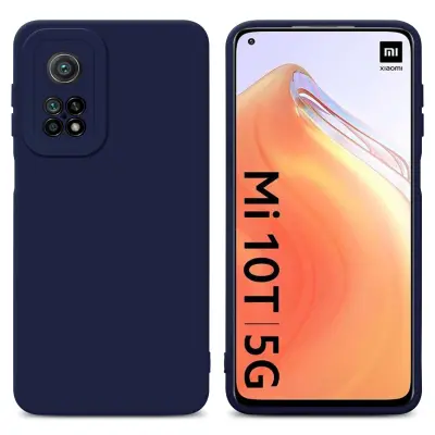 Cadorabo Case, združljiv s Xiaomi v tekoči temno modri barvi - zaščitni pokrov iz fleksibilnega silikona TPU