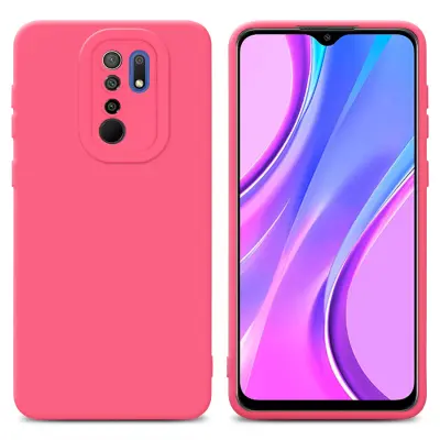Cadorabo Case, združljiv z Xiaomi v tekočini rdeči barvi, zaščiten iz fleksibilnega silikona TPU