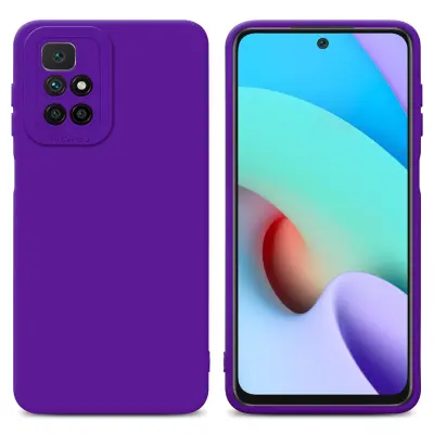 Cadorabo Case, združljiv s Xiaomi v tekoči temno vijolični barvi - zaščitni pokrov iz fleksibilnega silikona TPU
