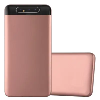 CADORABO CARE, združljiv s Samsungom v kovinskem rosă ‰ Gold - zaščitni pokrov iz fleksibilnega silikona TPU