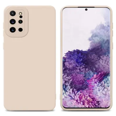 Cadorabo Case, združljiv s Samsungom v Fluid Cream - zaščitni pokrov iz fleksibilnega silikona TPU