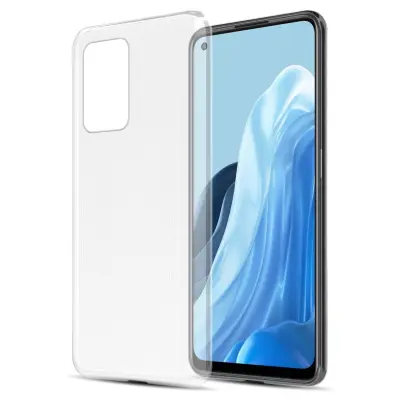 Primer Cadorabo, združljiv z OPPO v popolnoma prozornem - zaščitnem pokrovu, narejen iz fleksibilnega silikona TPU