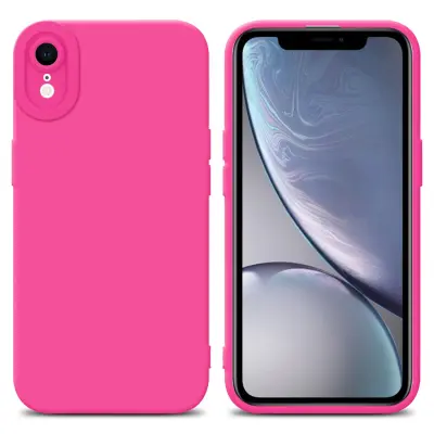 CADORABO Ohišje, združljiv z Apple v Fluid Hotpink - zaščitni pokrov iz fleksibilnega silikona TPU