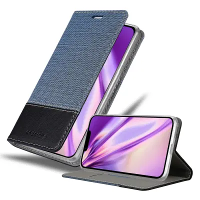 CADORABO Ohišje, združljiv z Apple v temno modri črni barvi - zaščitni pokrov z magnetnim zapiranjem, stoječo funkcijo in režo za kartico