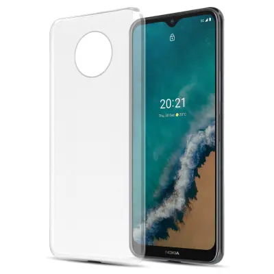 Cadorabo Case, združljiv z Nokia v popolnoma prozorni - zaščitni pokrov, narejen iz fleksibilnega silikona TPU