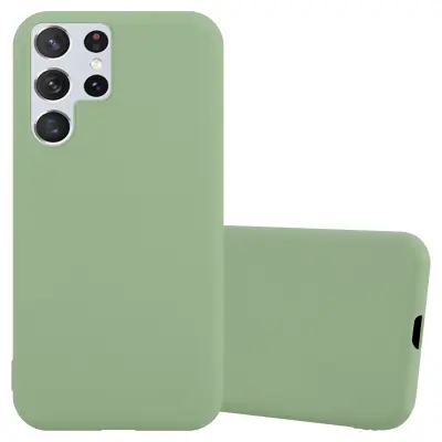 Cadorabo Case, združljiv s Samsungom v Candy Pastel Green - Zaščitni pokrov iz fleksibilnega silikona TPU