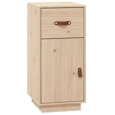 vidaXL Komoda 34x40x75 cm trdna borovina