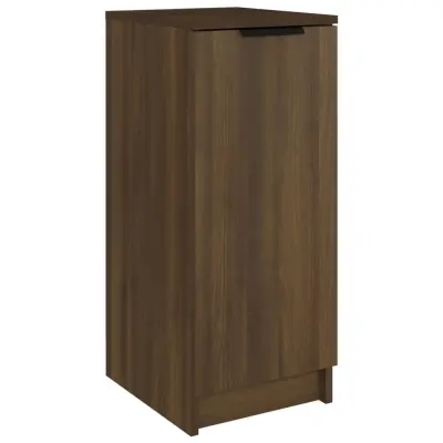 vidaXL Omarica za čevlje rjav hrast 30x35x70 cm konstruiran les