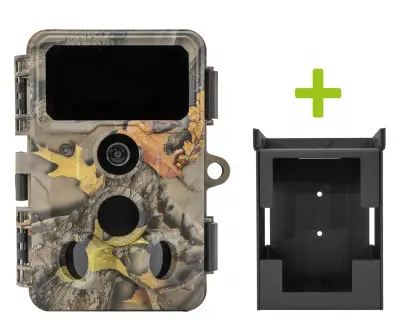 Oxe WiFi lovec RD3019 Lovska kamera in kovinska škatla + 32GB SD kartica, 8 baterij in stojalo!