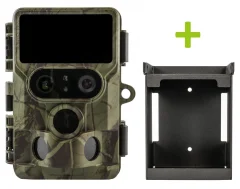 Oxe Tarantula WiFi 4K Lovska kamera in zaščitna kovinska škatla + 32GB SD kartica, 8 baterij in stativ!