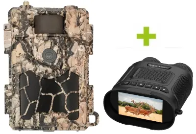 Oxe Lovska kamera Spider 4G in daljnogled OXE DV29 za nočno gledanje + 32 GB SD kartica, stojalo in 8 baterij!