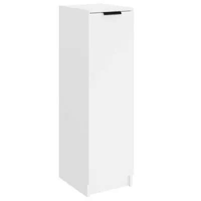 vidaXL Omarica za čevlje bela 30x35x100 cm konstruiran les