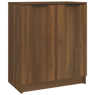 vidaXL Omarica za čevlje rjav hrast 59x35x70 cm konstruiran les