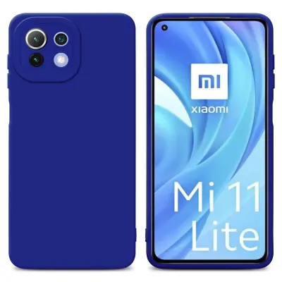 Cadorabo Case, združljiv s Xiaomi v tekoči modri barvi - zaščitni pokrov iz fleksibilnega silikona TPU