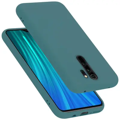 CADORABO Ohišje, združljiv s Xiaomi v tekoči zeleni barvi - zaščitni pokrov iz fleksibilnega silikona TPU
