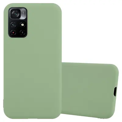 Cadorabo Case, združljiv z Xiaomi v Candy Pastel Green - zaščitna prevleka iz fleksibilnega silikona TPU