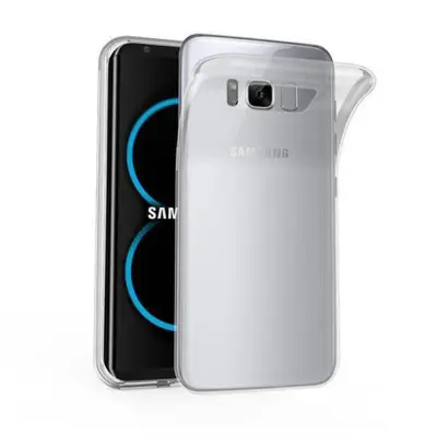 Cadorabo Case, združljiv s Samsungom v popolnoma prozornem - zaščitnem pokrovu, narejen iz fleksibilnega silikona TPU