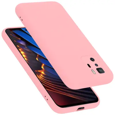 Cadorabo Case, združljiv s Xiaomi v tekoči roza barvi - zaščitni pokrov iz fleksibilnega silikona TPU