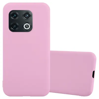 Cadorabo Case, združljiv z OnePlus v Candy Pink - Zaščitni pokrov iz fleksibilnega silikona TPU