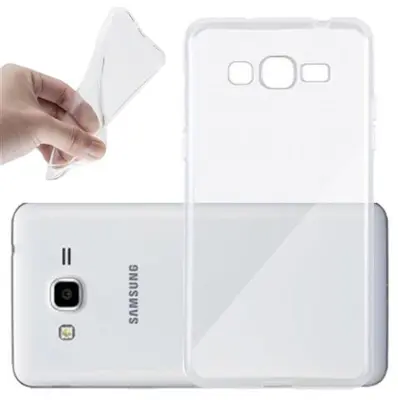 Cadorabo Case, združljiv s Samsungom v popolnoma prozornem - zaščitnem pokrovu, narejen iz fleksibilnega silikona TPU
