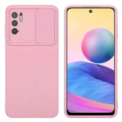 CADORABO Ohišje, združljiv z Xiaomi v Bonbon Pink - Zaščitni pokrov, narejen iz fleksibilnega silikona TPU in z zaščito pred kamero