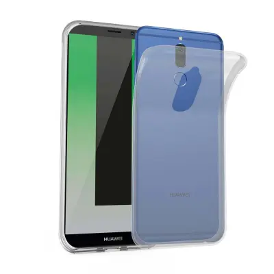 Cadorabo Case, združljiv s Huawei v popolnoma prozorni - zaščitni pokrov, narejen iz fleksibilnega silikona TPU