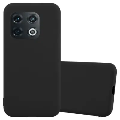 Cadorabo Case, združljiv z OnePlus v Candy Black - Zaščitni pokrov iz fleksibilnega silikona TPU