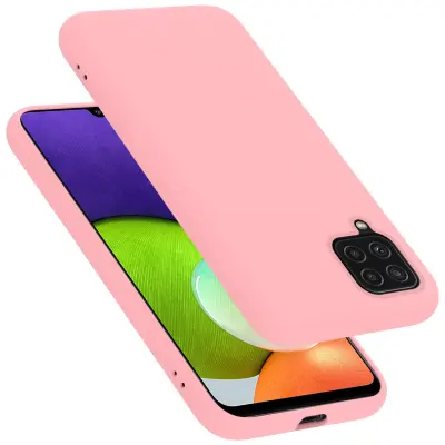 Ohišje Cadorabo, združljiv s Samsungom v tekoči roza barvi - zaščitni pokrov iz fleksibilnega silikona TPU