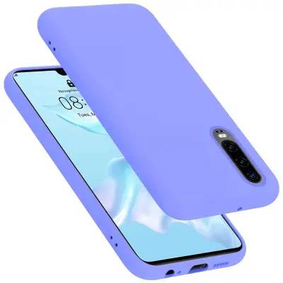 CADORABO Ohišje, združljiv s Huawei v tekoči svetlobi vijolični - zaščitni pokrov iz fleksibilnega silikona TPU
