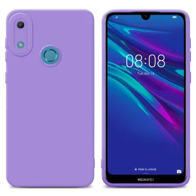 CADORABO Ohišje, združljiv s Huawei v tekoči svetlobi vijoličen - zaščitni pokrov iz fleksibilnega silikona TPU