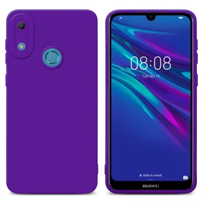 Cadorabo Case, združljiv s Huawei v tekoči temno vijolični barvi - zaščitni pokrov iz fleksibilnega silikona TPU