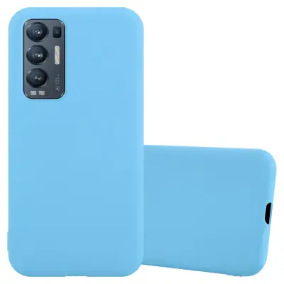 Cadorabo Case, združljiv z OPPO v Candy Blue - zaščitni pokrov iz fleksibilnega silikona TPU