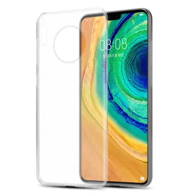 Cadorabo Case, združljiv s Huawei v popolnoma prozorni - zaščitni pokrov, narejen iz fleksibilnega silikona TPU