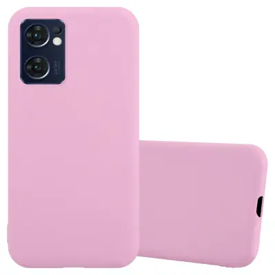 Cadorabo Case, združljiv z OPPO v Candy Pink - Zaščitni pokrov iz fleksibilnega silikona TPU