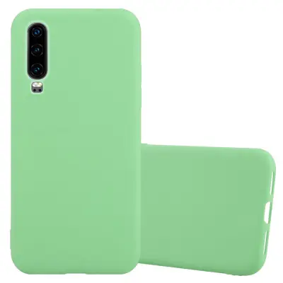 Cadorabo Case, združljiv s Huawei v Candy Pastel Green - Zaščitni pokrov iz fleksibilnega silikona TPU