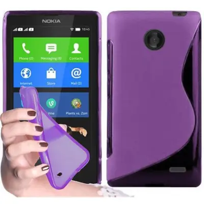 Cadorabo Case, združljiv z Nokia v pastelni vijolični barvi - zaščitni pokrov iz fleksibilnega silikona TPU