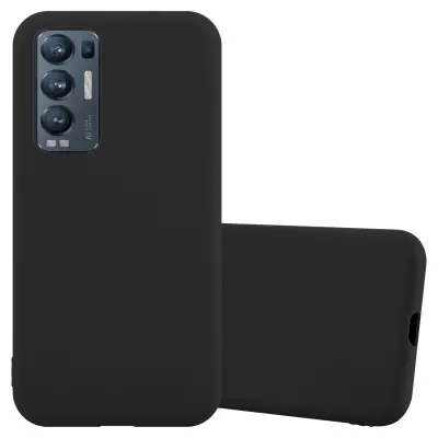 Cadorabo Case, združljiv z OPPO v Candy Black - Zaščitni pokrov iz fleksibilnega silikona TPU