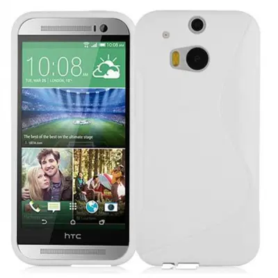 CADORABO Ohišje, združljiv s HTC v Sneguljčici - Zaščitni pokrov iz fleksibilnega silikona TPU