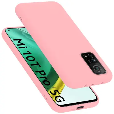 Cadorabo Case, združljiv s Xiaomi v tekoči roza barvi - zaščitni pokrov iz fleksibilnega silikona TPU